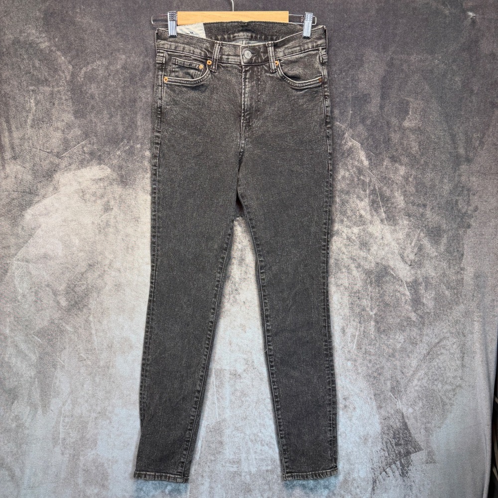 H&M Skinny Fit Jeans Mens Black Skinny 29x32 Denim Casual Streetwear Slim